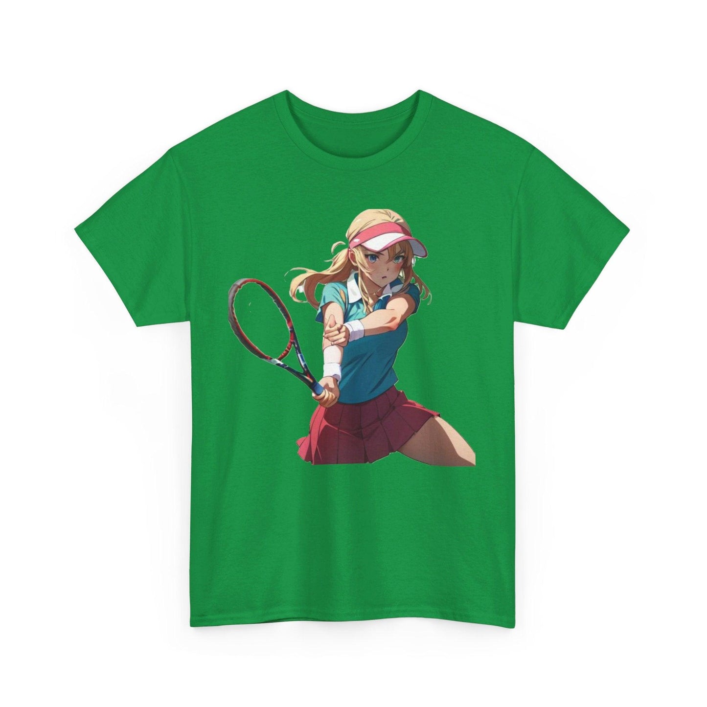 Anime Tennis 3 - Unisex Heavy Cotton T-Shirt