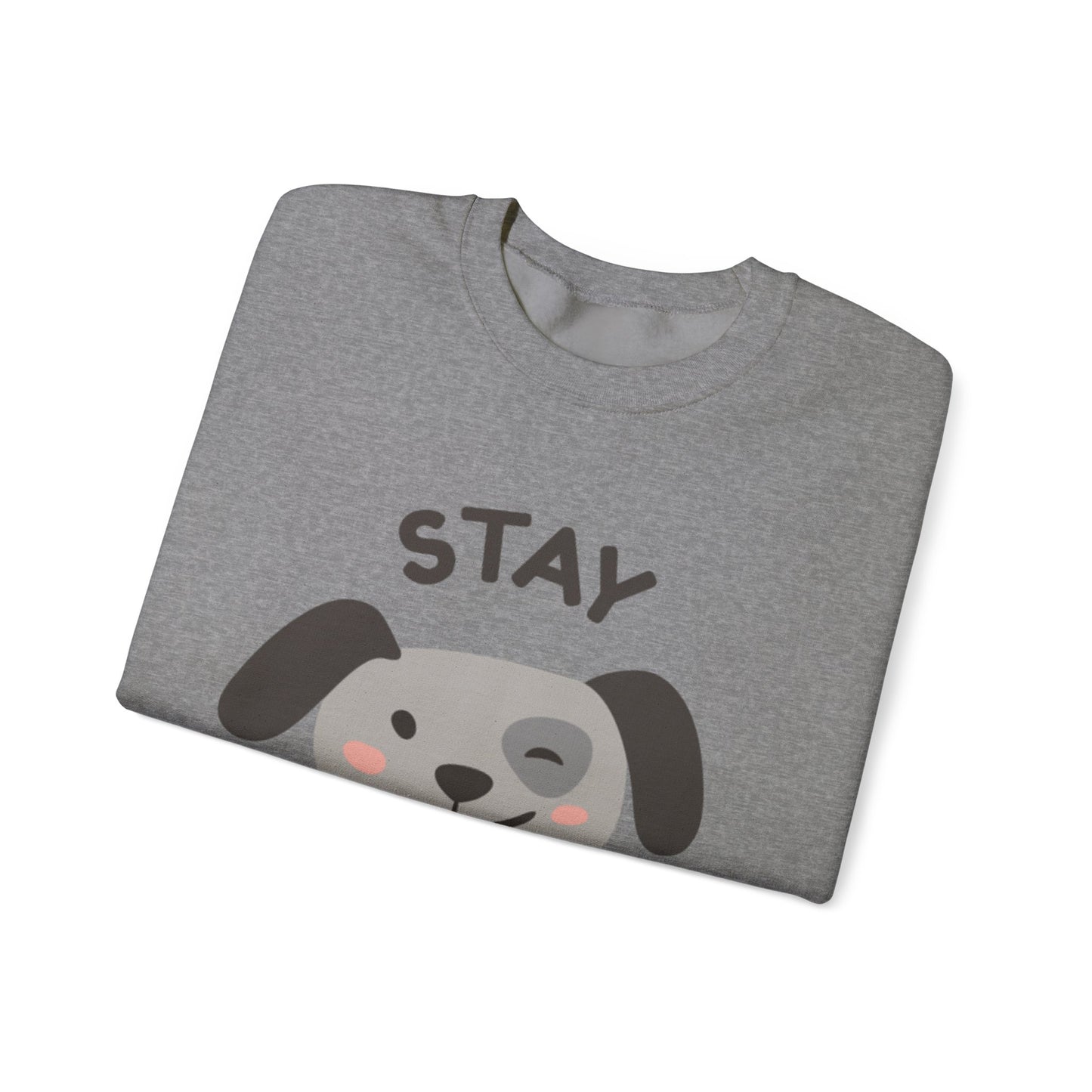 Stay Pawsitive - Crewneck Sweatshirt