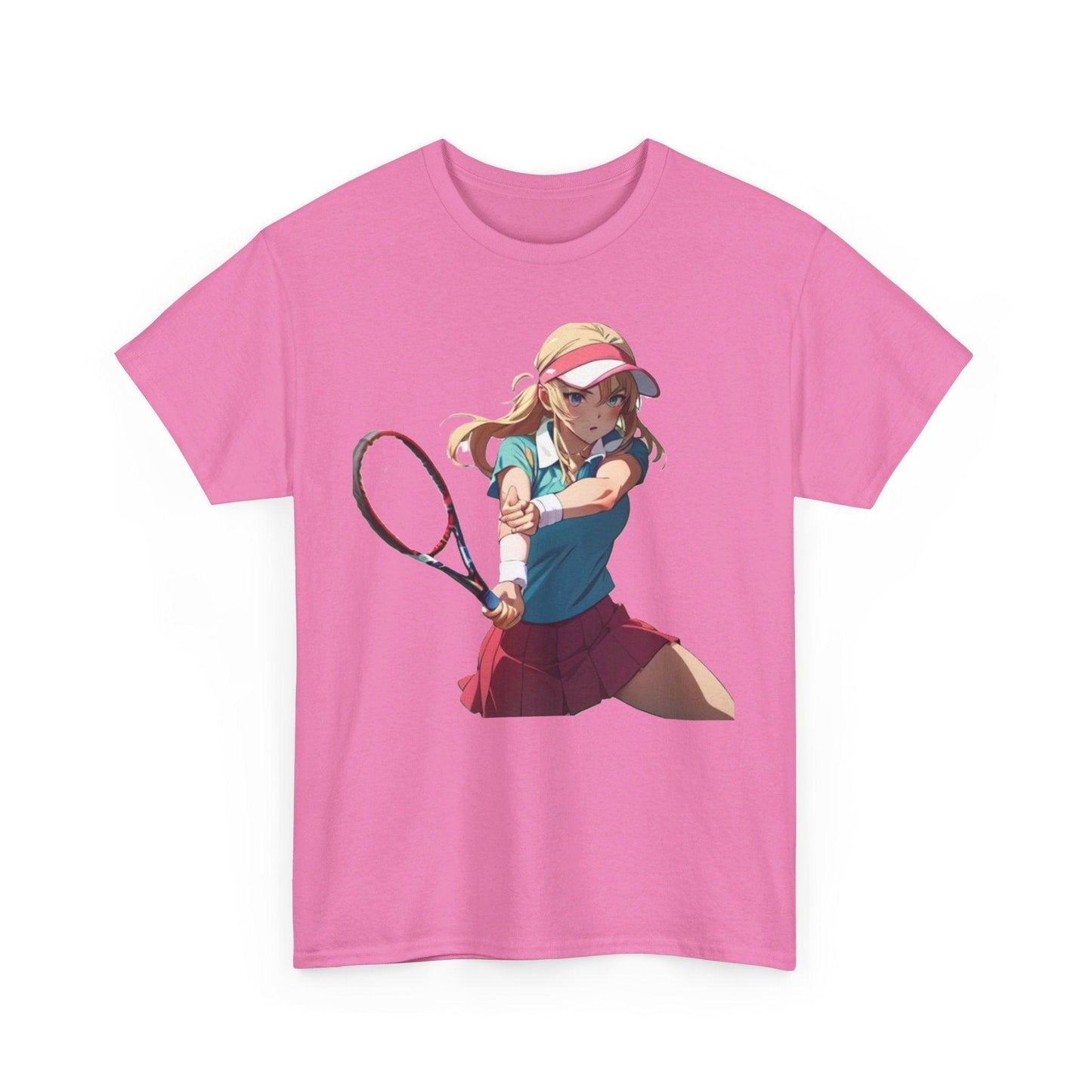 Anime Tennis 3 - Unisex Heavy Cotton T-Shirt