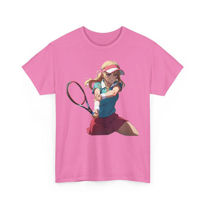 Anime Tennis 3 - Unisex Heavy Cotton T-Shirt