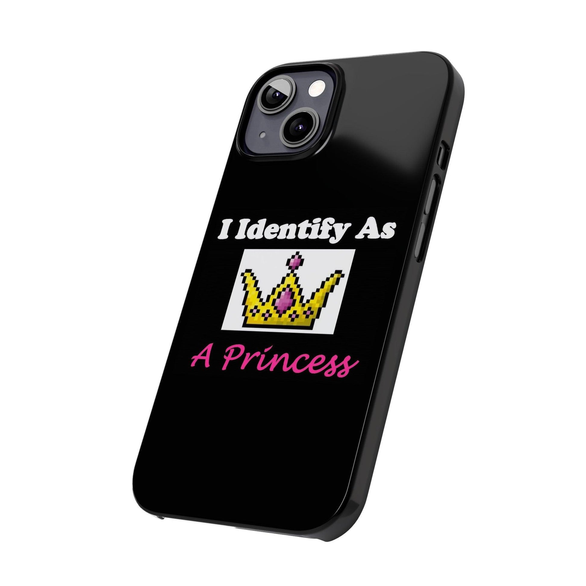 ID Princess (Black) - Slim Phone Cases - Better Mode