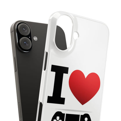 I Heart Gaming - Slim Phone Cases