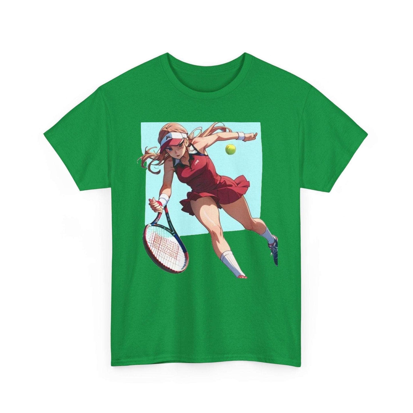 Anime Tennis 2 - Unisex Heavy Cotton T-Shirt