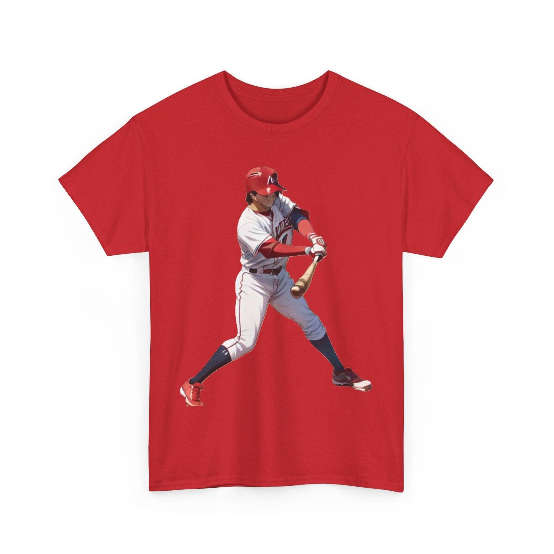 Anime baseball 3 - Unisex Heavy Cotton T-Shirt - Better Mode