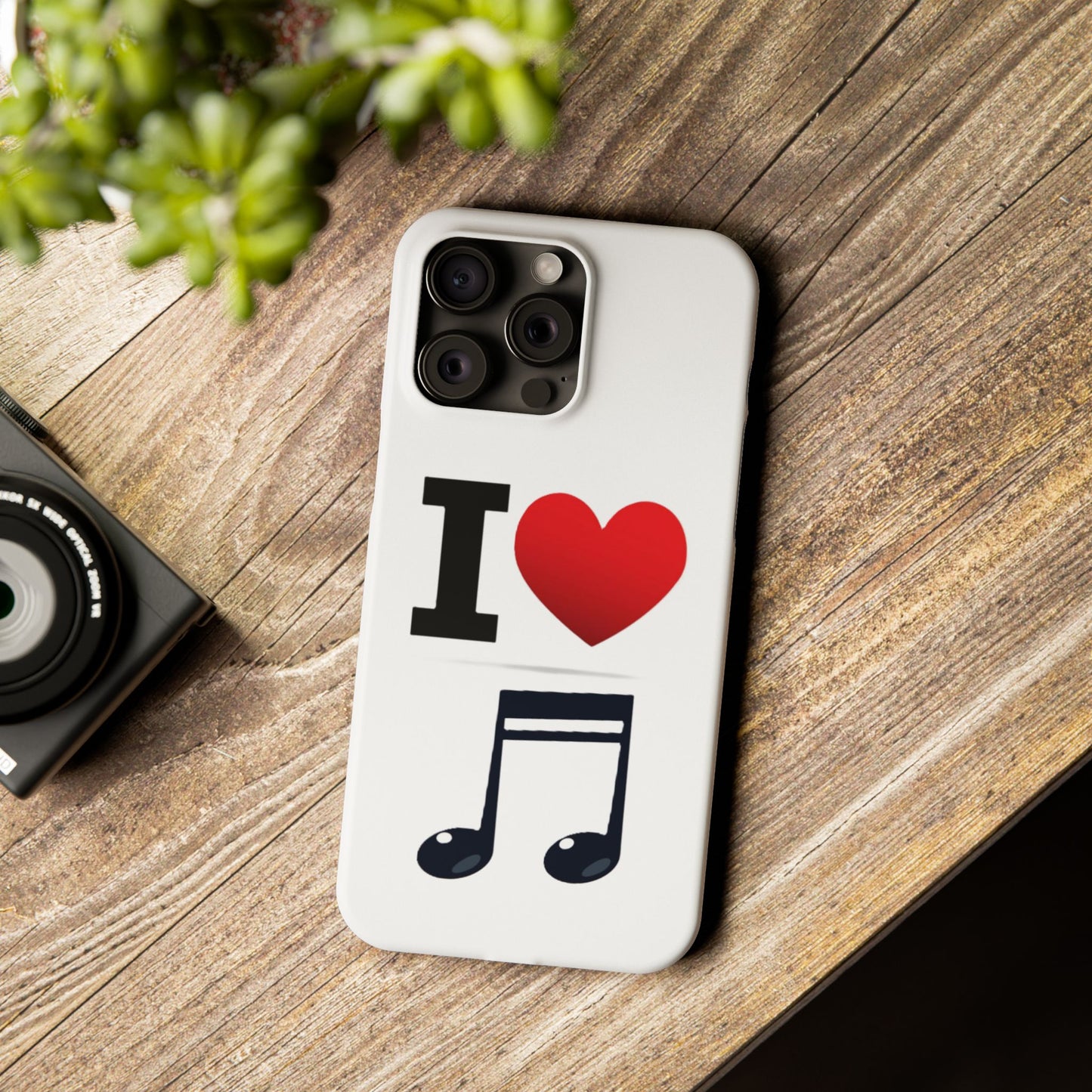 I Heart Music - Slim Phone Cases