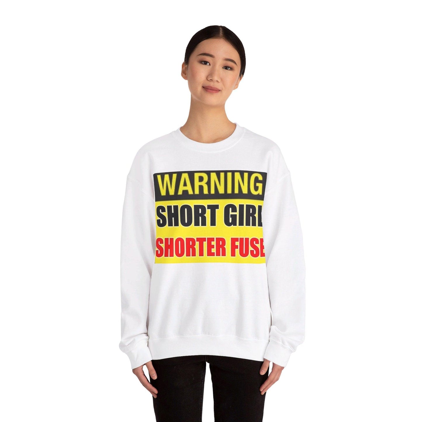 Short Girl Shorter Fuse - Unisex Heavy Blend™ Crewneck Sweatshirt