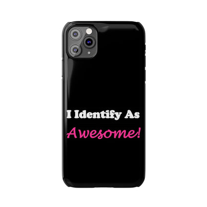 Awesome (Black) - Slim Phone Cases - Better Mode