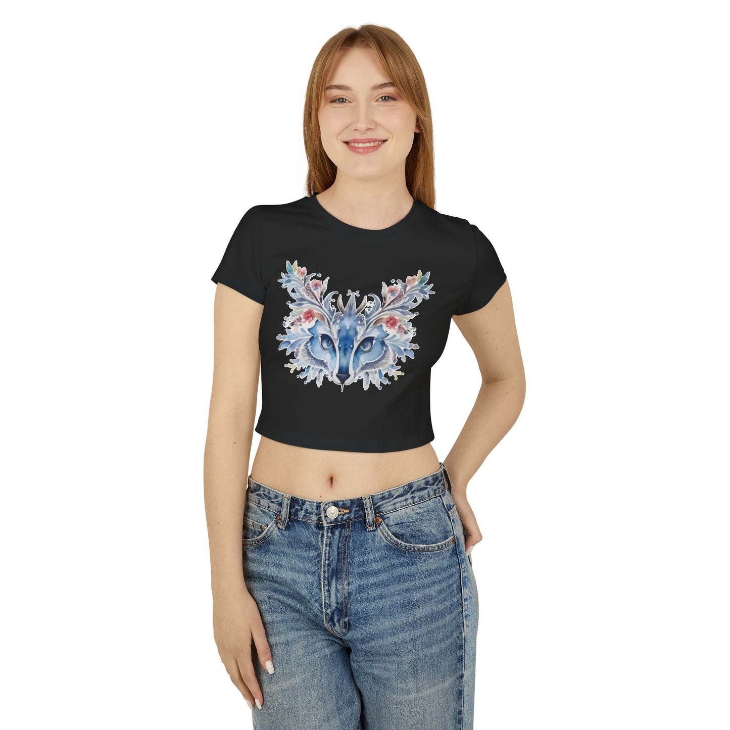 Floral Fox Baby T-Shirt - Better Mode 