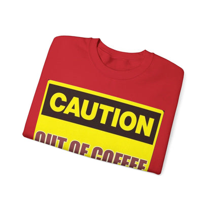 Caution Coffee - Unisex Heavy Blend™ Crewneck Sweatshirt