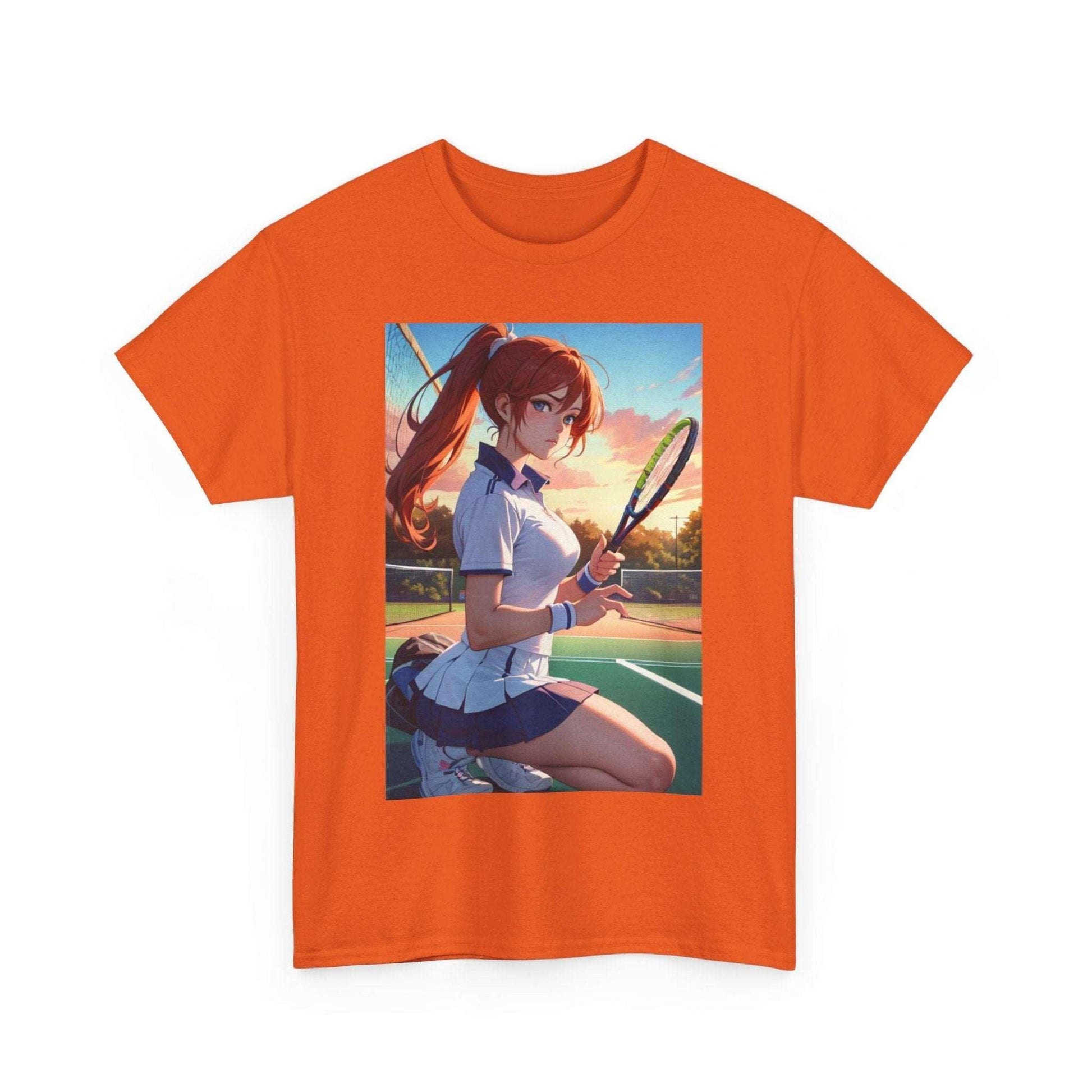 Anime tennis 4 - Unisex Heavy Cotton T-Shirt