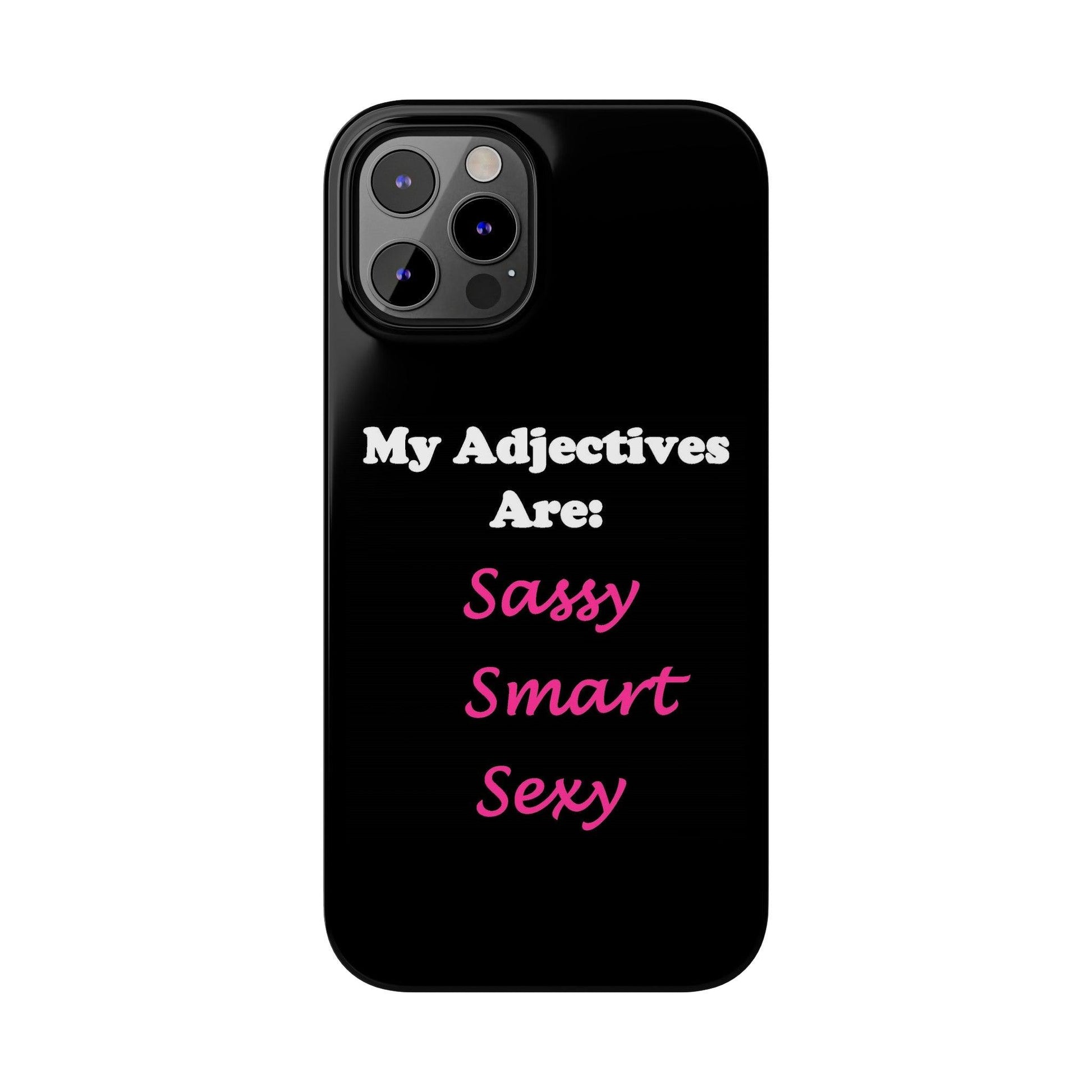 Sassy (Black) - Slim Phone Cases - Better Mode