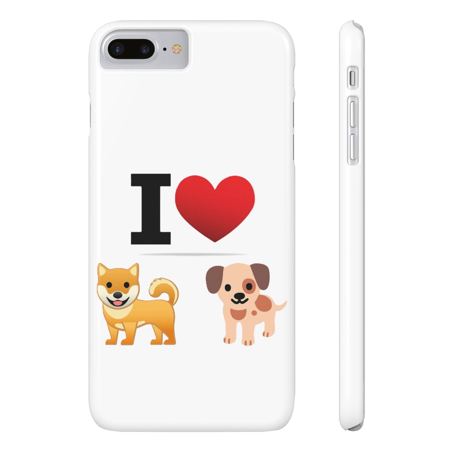 I Heart Dogs - Slim Phone Cases