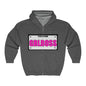 State Of Mind "GRLBOSS" - Full Zip Hooded Sweatshirt