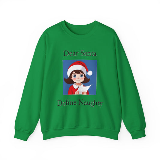 Christmas - Dear Santa 1 - Unisex Heavy Blend™ Crewneck Sweatshirt - Better Mode