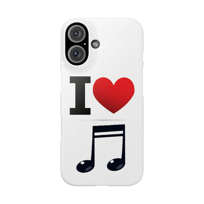 I Heart Music - Slim Phone Cases