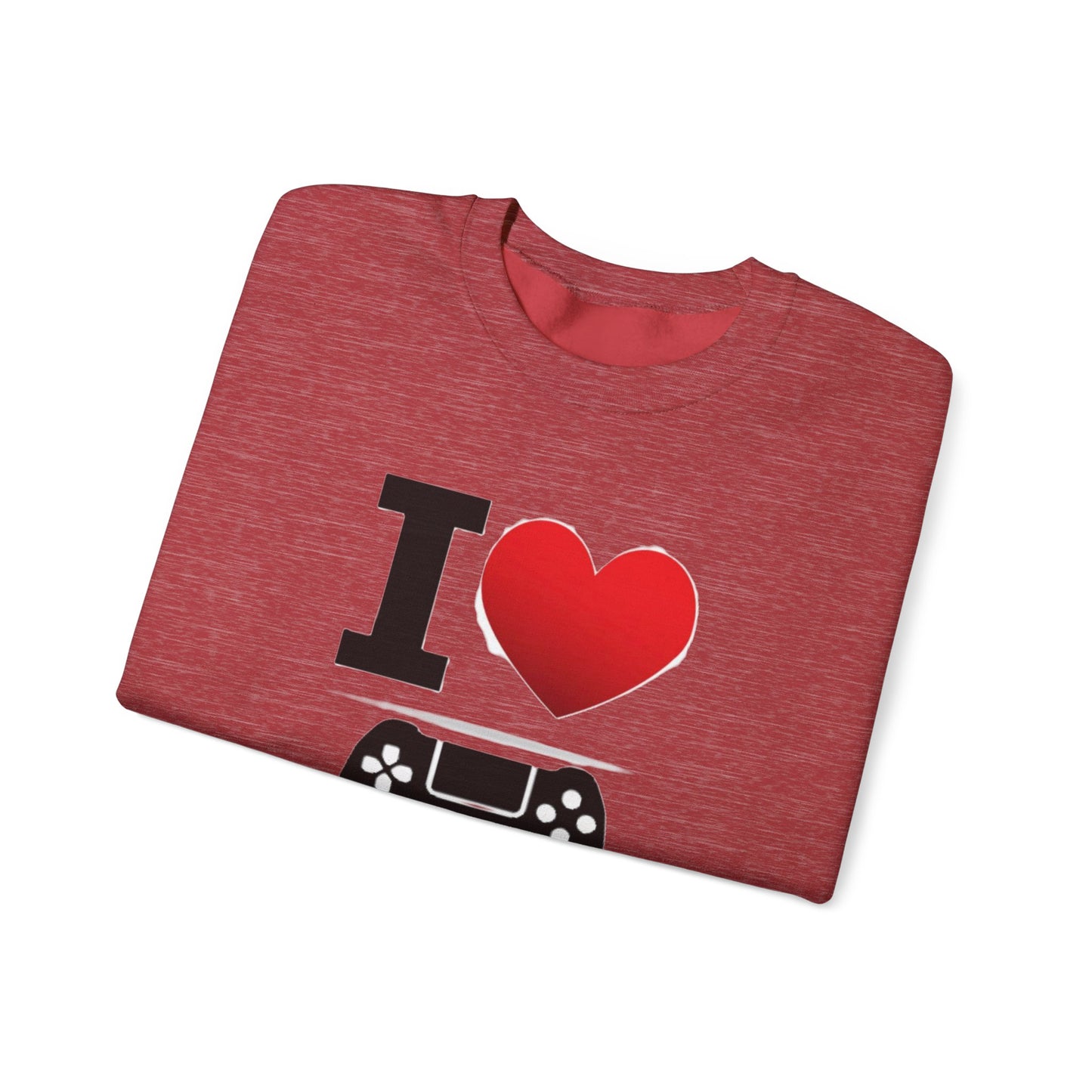 I Heart Gaming - Crewneck Sweatshirt