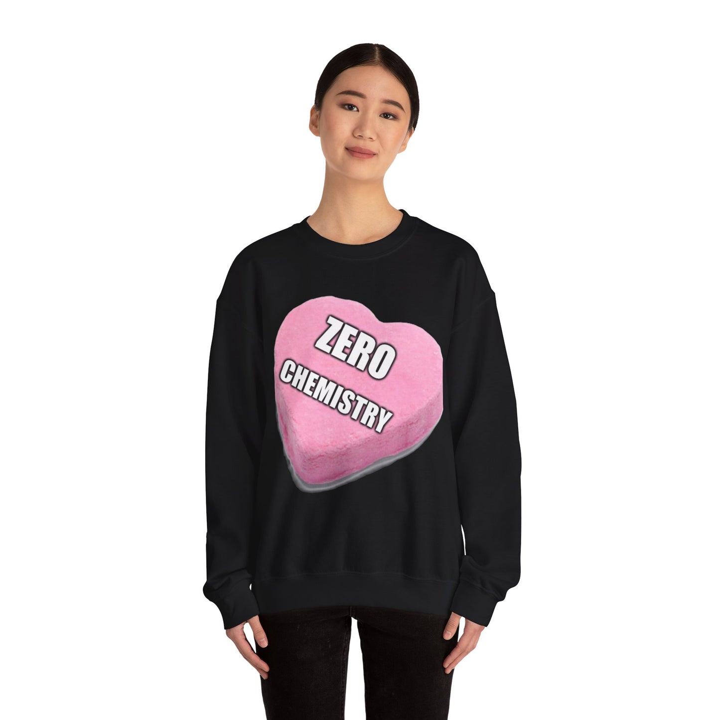 Candy Heart "Zero Chemistry" - Crewneck Sweatshirt