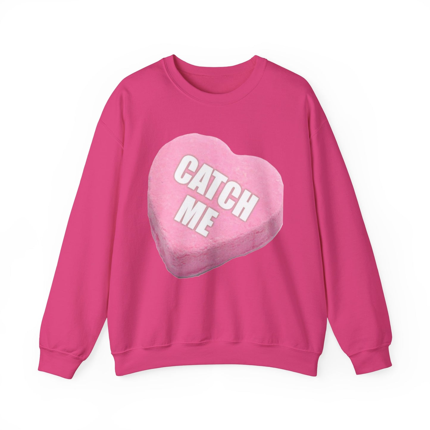 Candy Heart "Catch Me" - Crewneck Sweatshirt - Better Mode