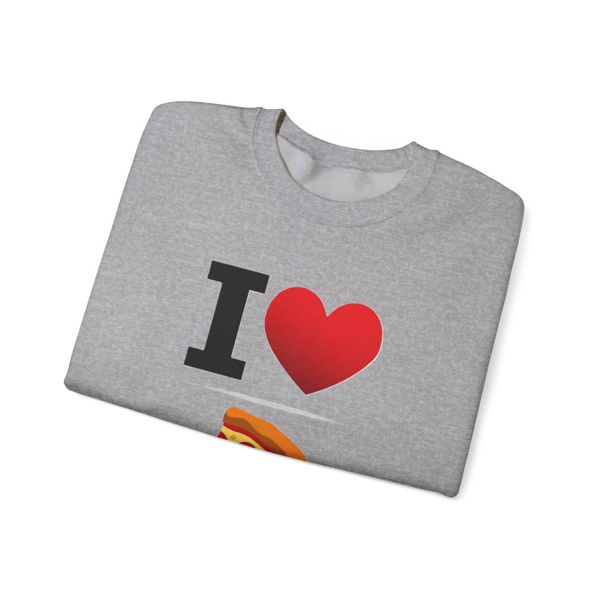 I Heart Pizza - Crewneck Sweatshirt - Better Mode