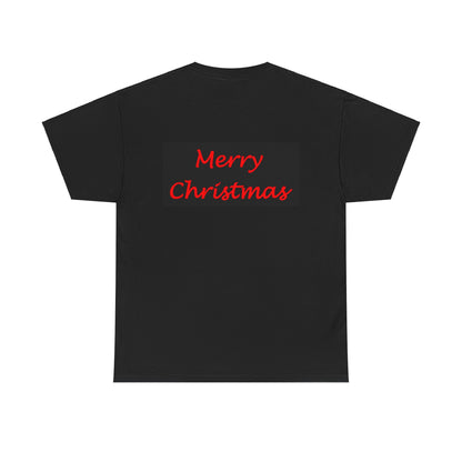 Dear Santa 1 (Black) - Unisex Heavy Cotton T-Shirt