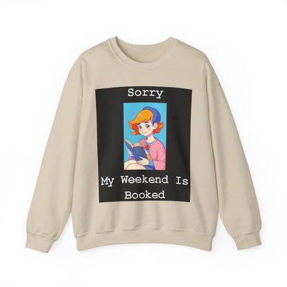 Weekend Booked 1 - Unisex Heavy Blend™ Crewneck Sweatshirt