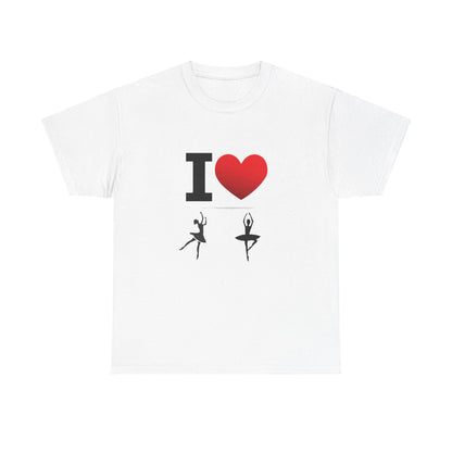 I Heart Dance - Unisex Heavy Cotton T-Shirt - Better Mode