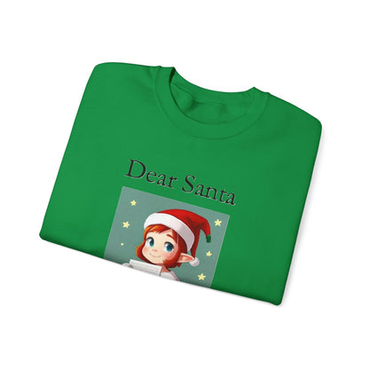 Christmas - Dear Santa 2 - Unisex Heavy Blend™ Crewneck Sweatshirt - Better Mode