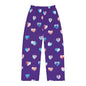 Heart Pattern Women's Pajama Pants