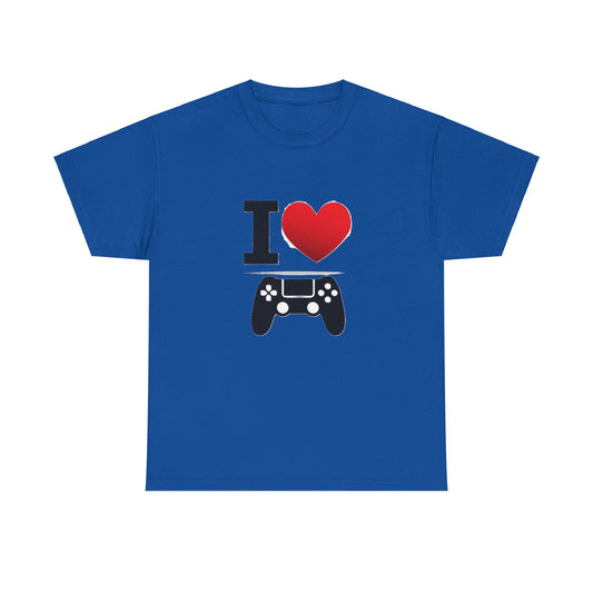 I Heart Gaming - Unisex Heavy Cotton T-Shirt - Better Mode