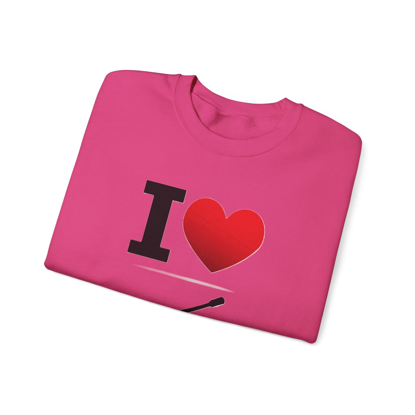 I Heart Guitar - Crewneck Sweatshirt