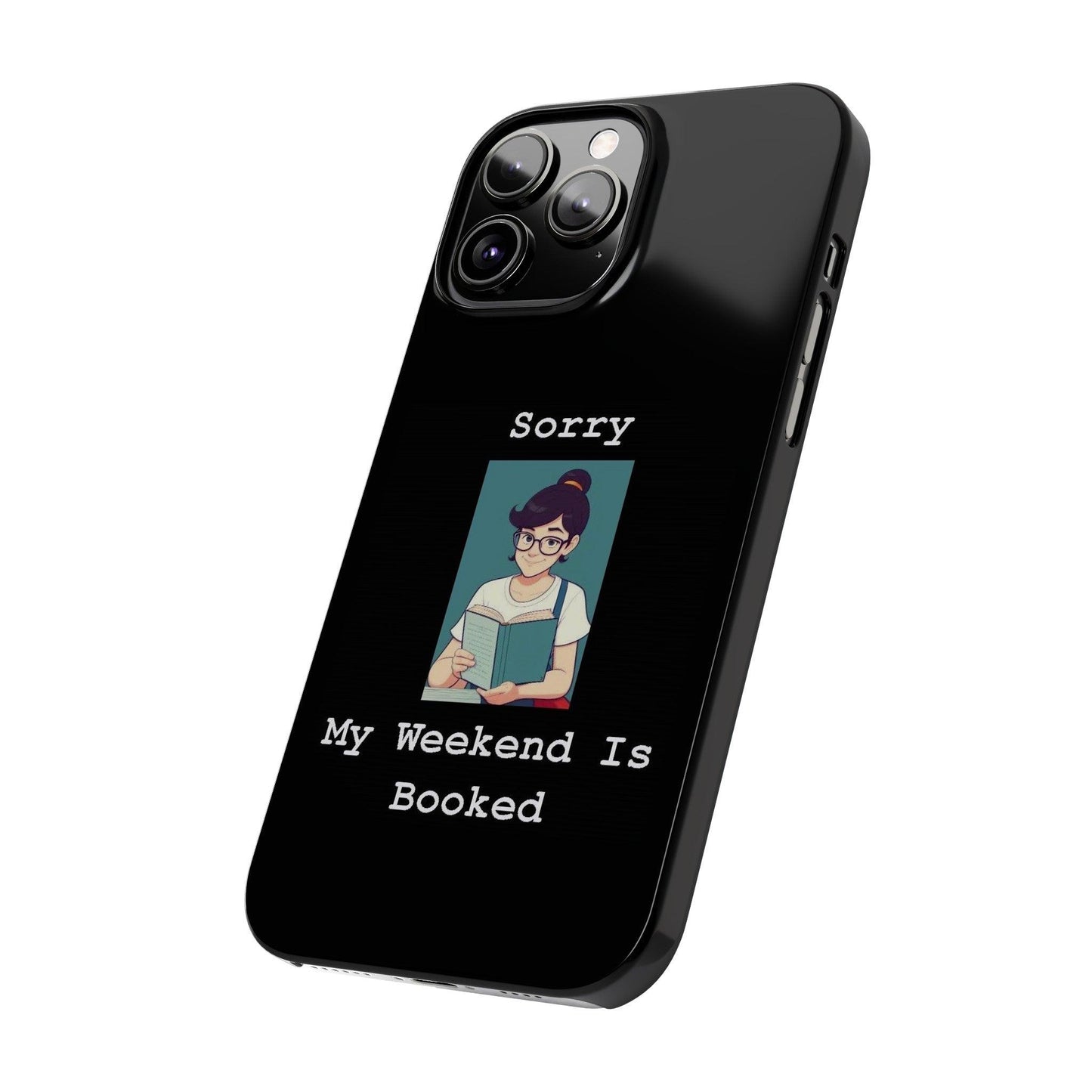 Booked 2 (Black) - Slim Phone Cases - Better Mode