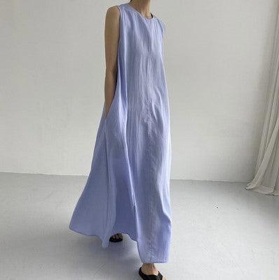 Sleeveless Maxi Shift Dress