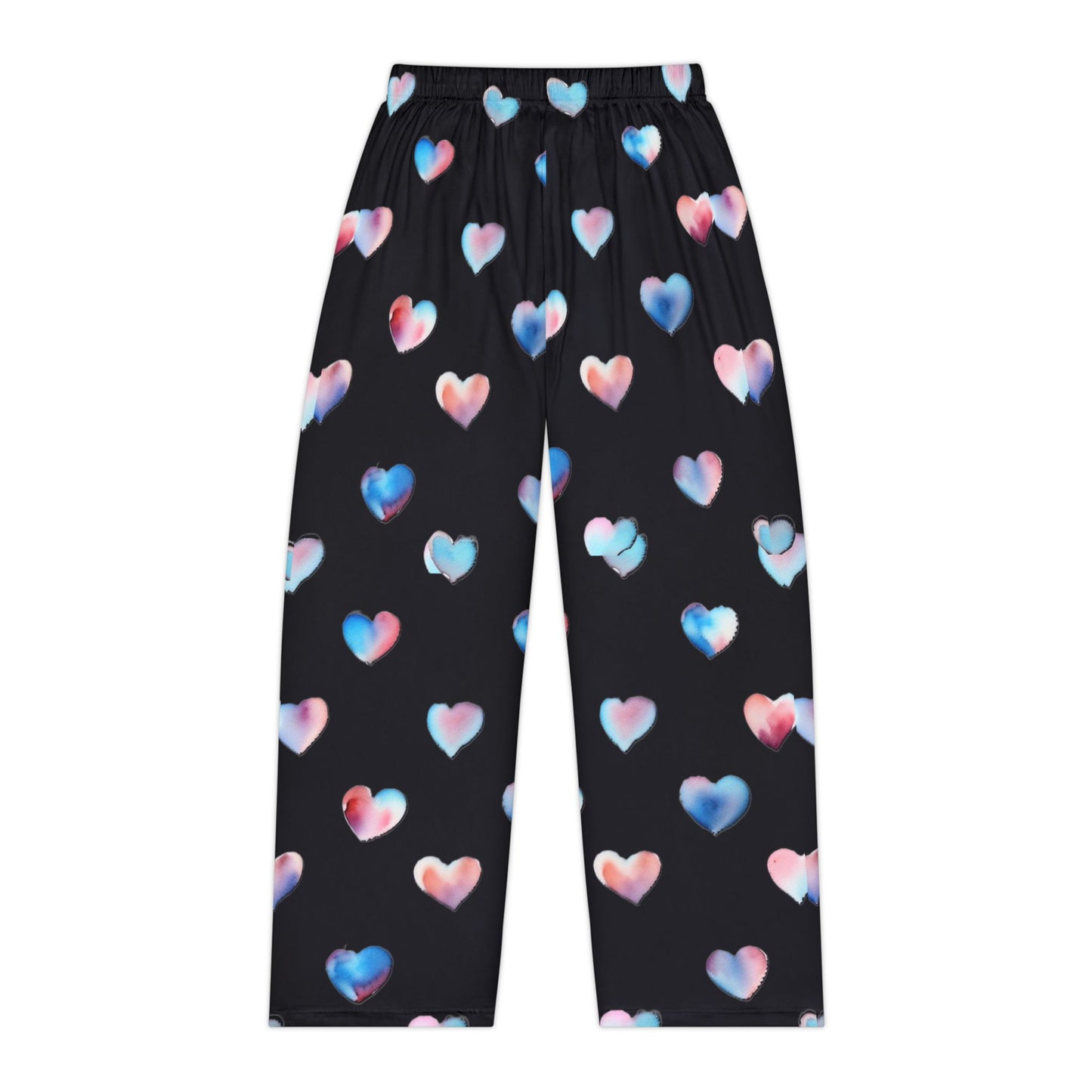 Heart Pattern Women's Pajama Pants