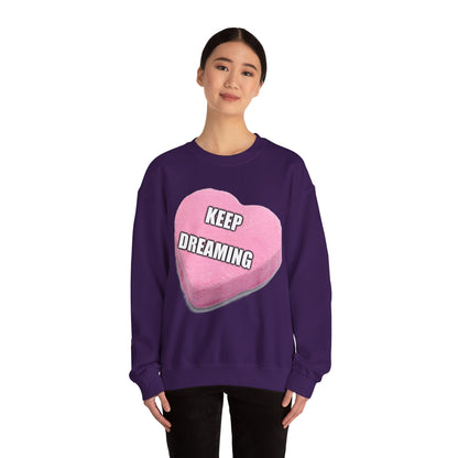 Candy Heart "Keep Dreaming" - Crewneck Sweatshirt - Better Mode