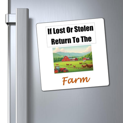 Lost Stolen Farm (White) - Magnets - Better Mode