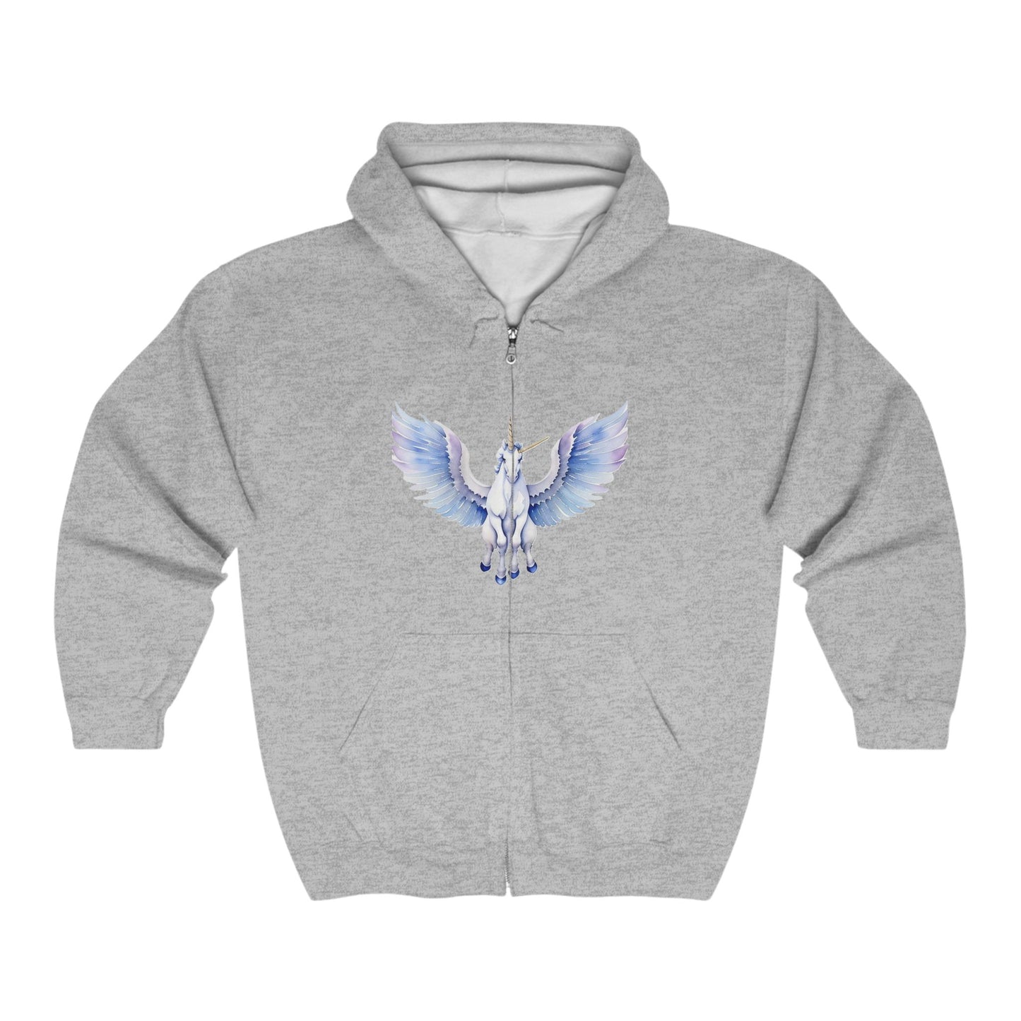 Unicorn 1 - Full Zip Hooded Sweatshirt