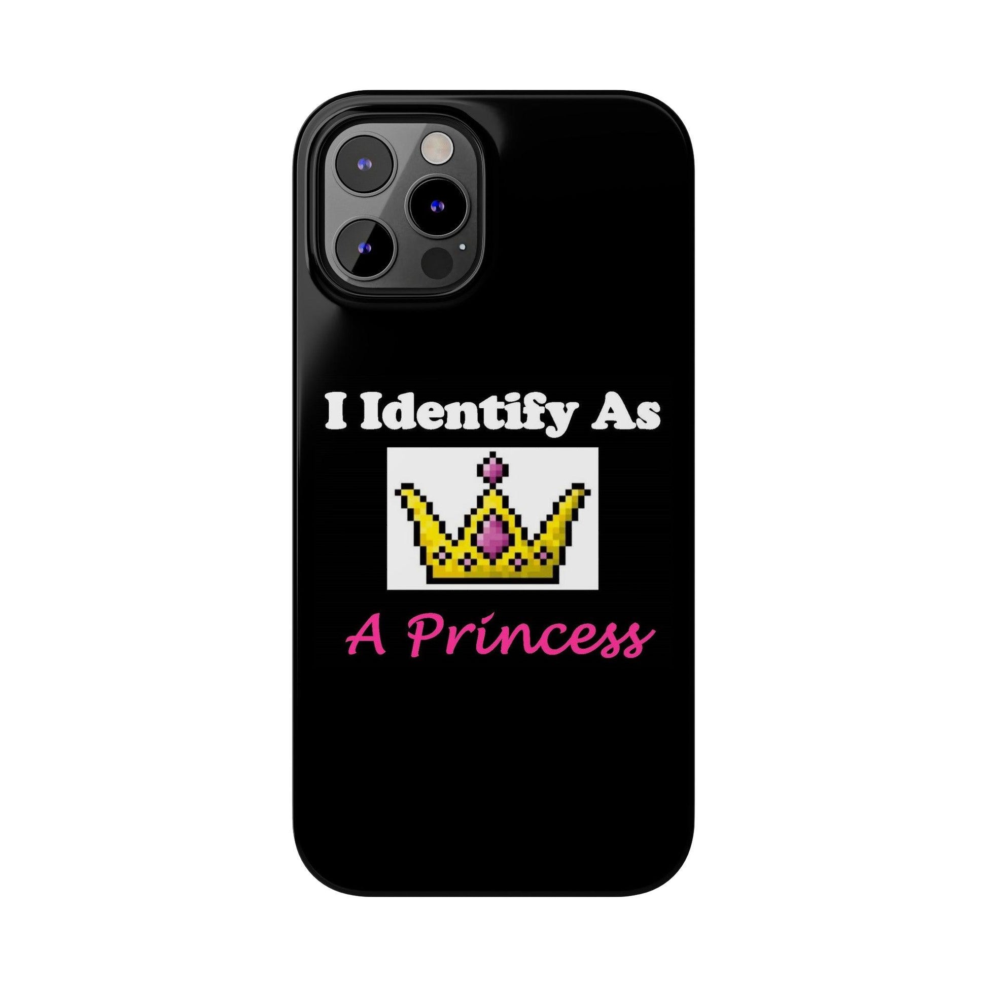 ID Princess (Black) - Slim Phone Cases - Better Mode