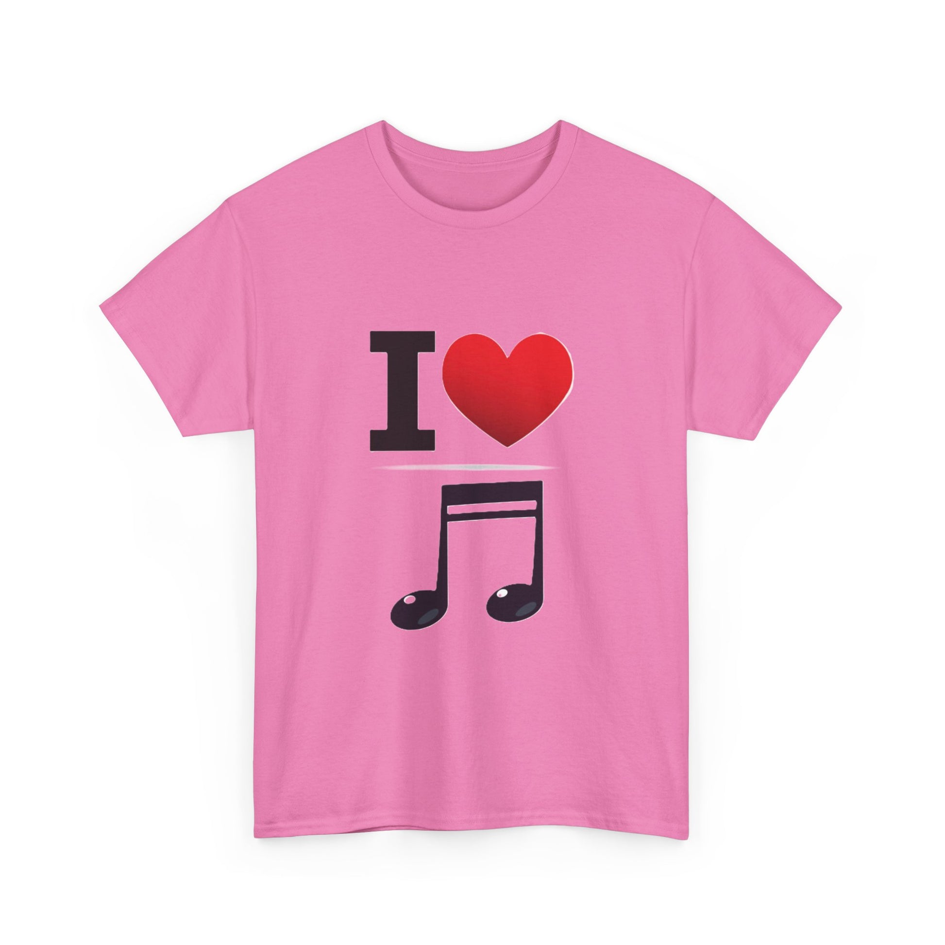 I Heart Music - Unisex Heavy Cotton T-Shirt - Better Mode