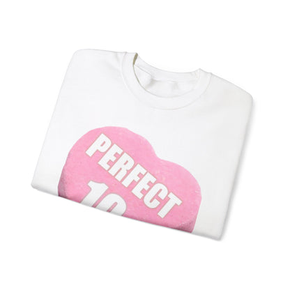 Candy Heart "Perfect 10" - Crewneck Sweatshirt - Better Mode