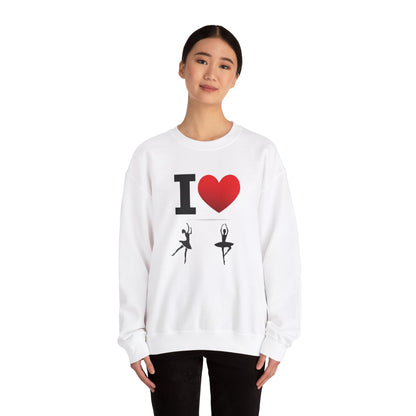 I Heart Dance - Crewneck Sweatshirt