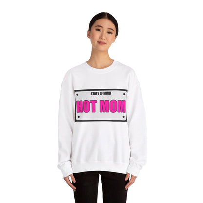 State Of Mind - HOT MOM - Unisex Heavy Blend™ Crewneck Sweatshirt