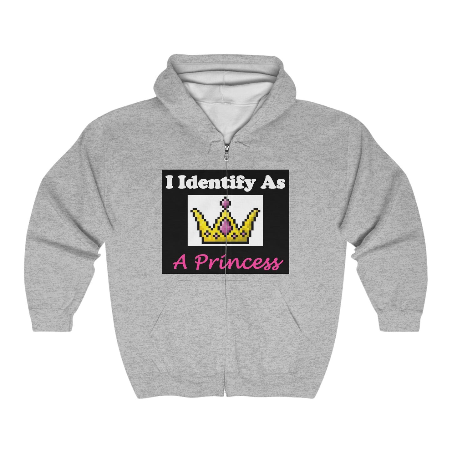 ID Princess - Full Zip Hooded Sweatshirt