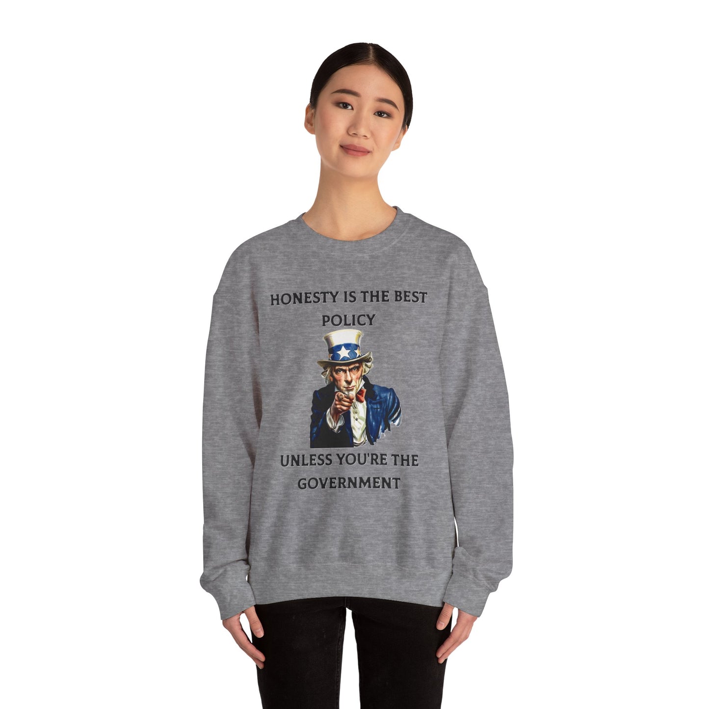 Honesty Policy - Crewneck Sweatshirt