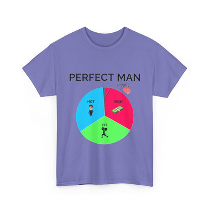 Perfect Man Pie Chart T-Shirt