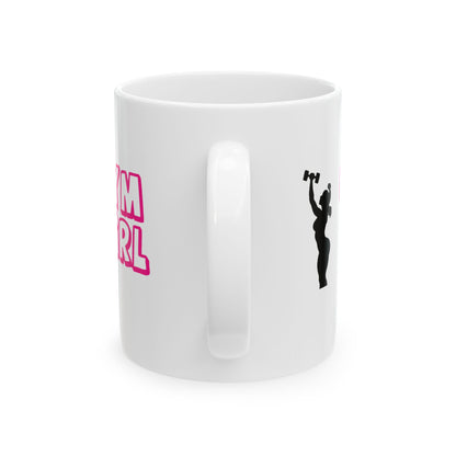 Gym Girl Ceramic Mug