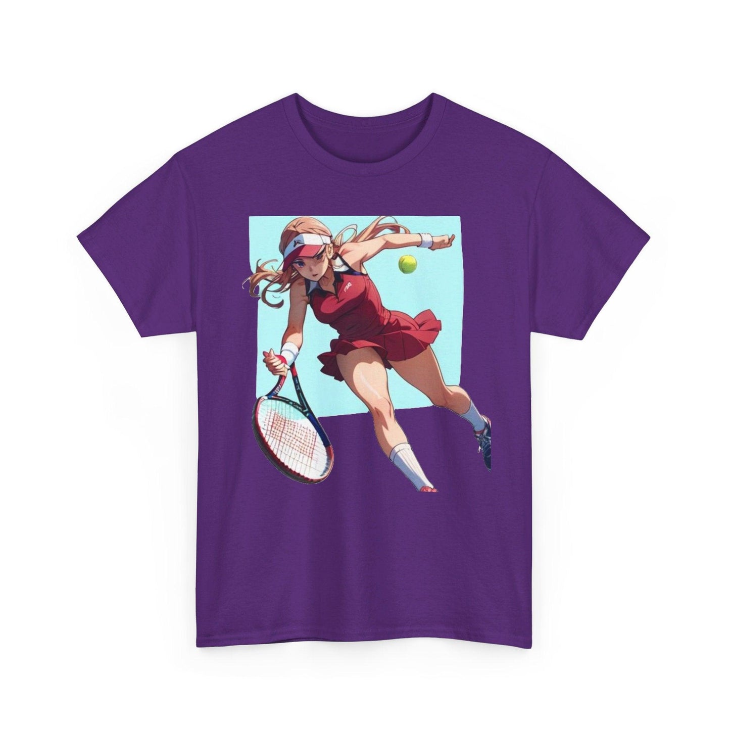 Anime Tennis 2 - Unisex Heavy Cotton T-Shirt