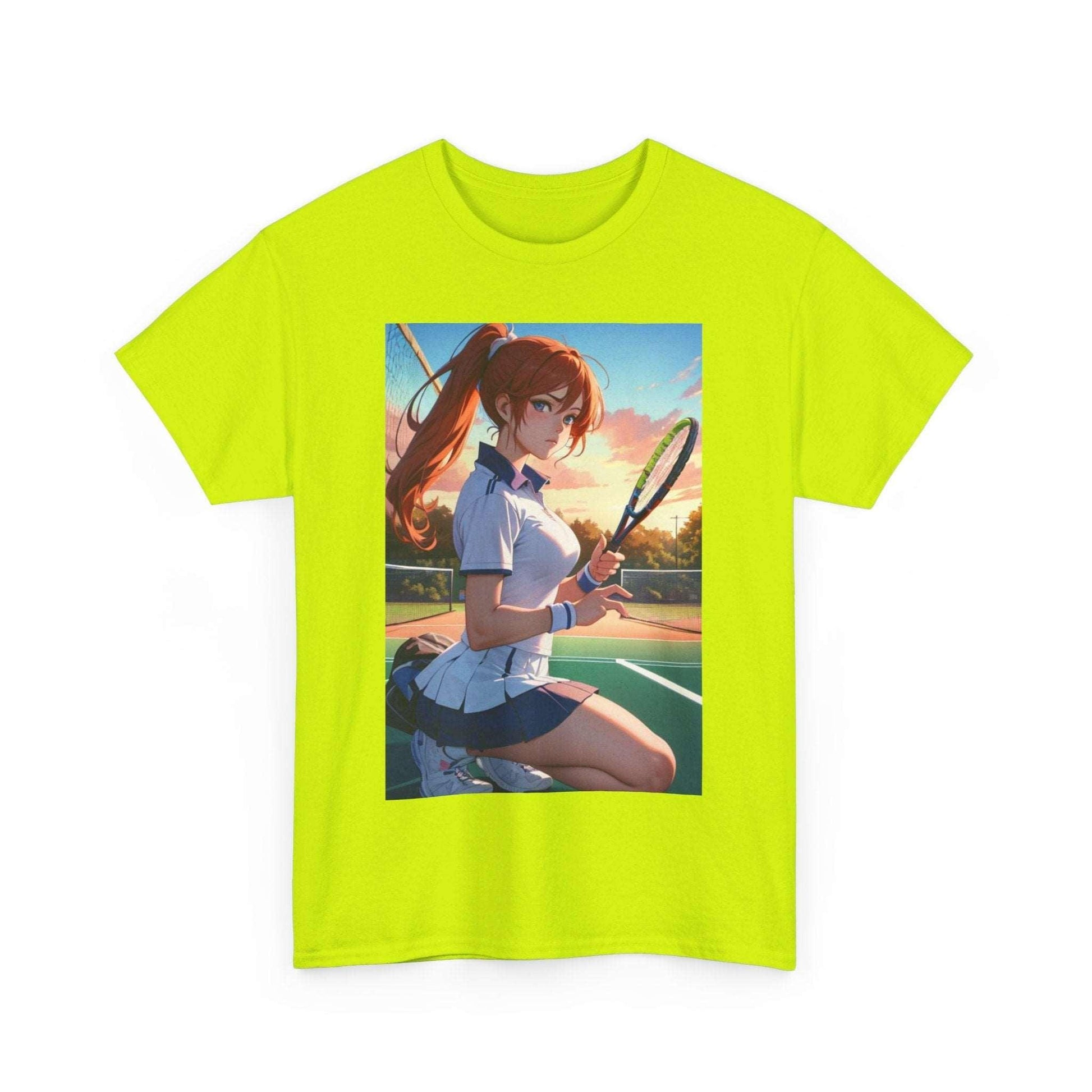 Anime tennis 4 - Unisex Heavy Cotton T-Shirt