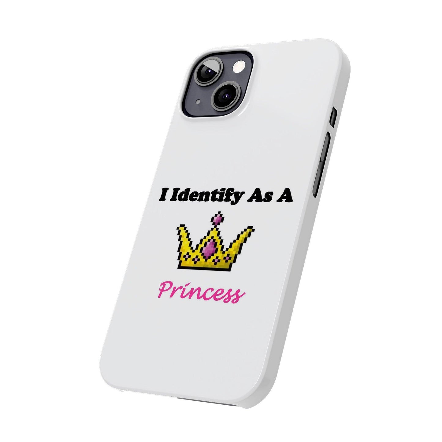 ID Princess (White) - Slim Phone Cases - Better Mode