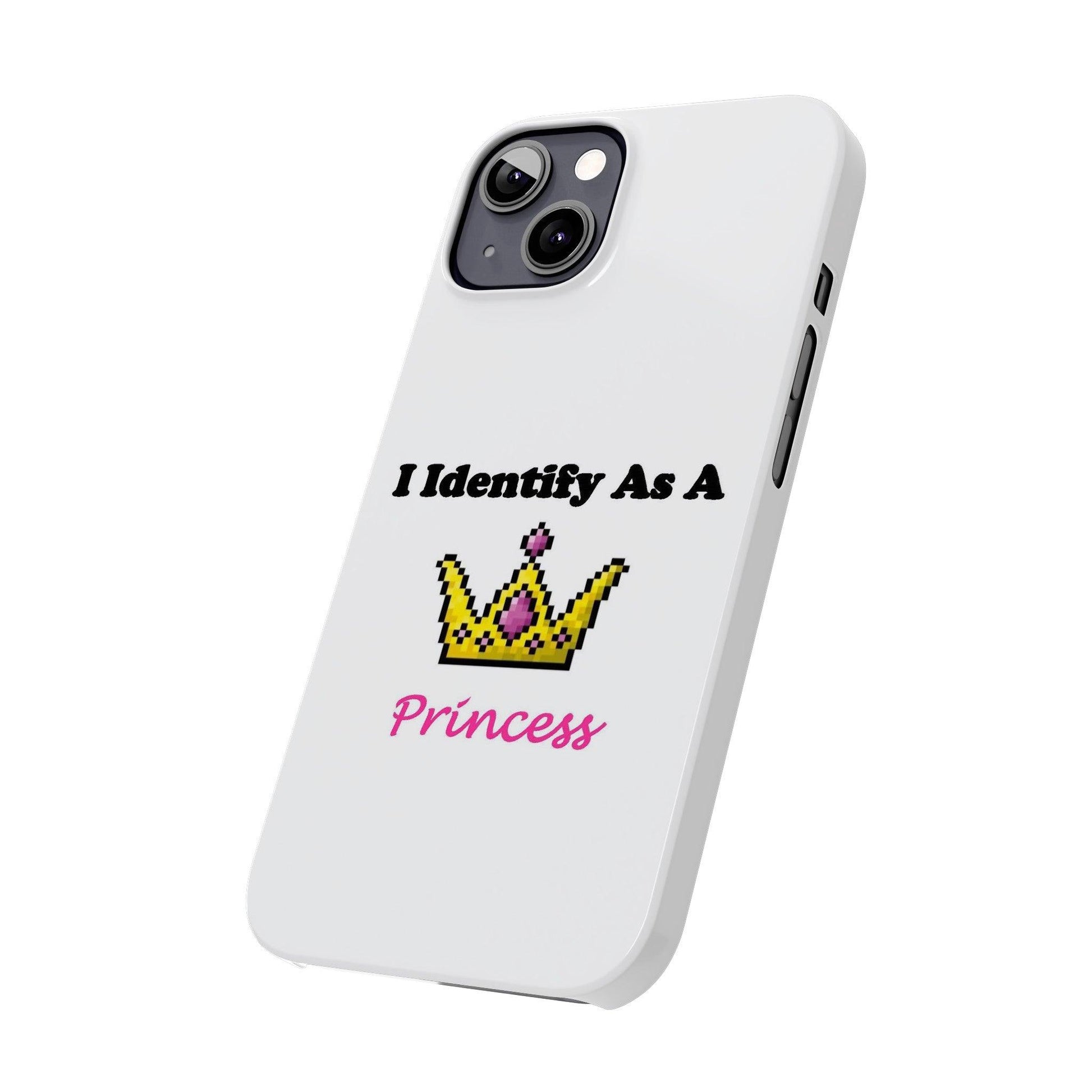 ID Princess (White) - Slim Phone Cases - Better Mode