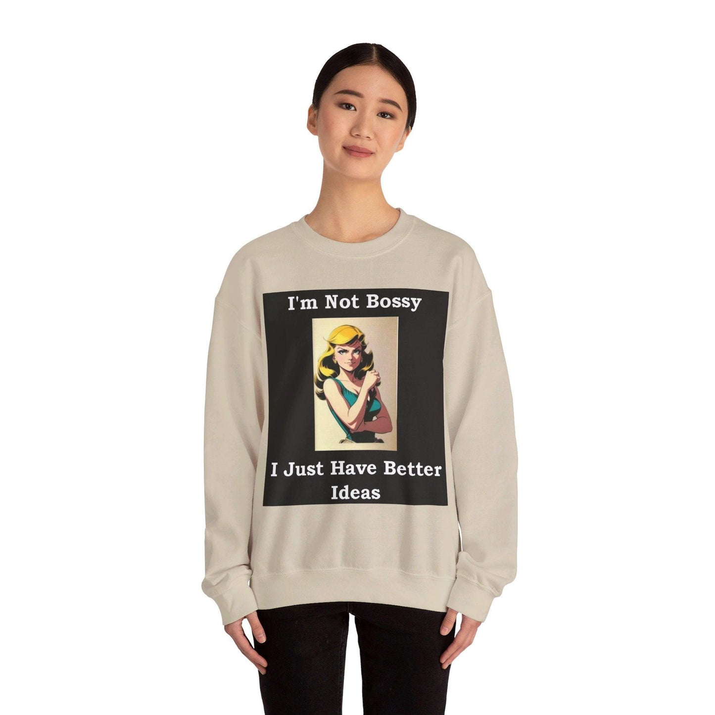 Bossy - Unisex Heavy Blend™ Crewneck Sweatshirt